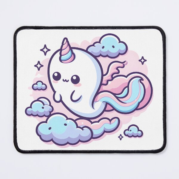 Item preview, Kawaii Gentle Banshee With A Pastel-Colored Cloud designed and sold by CanvasCutie.