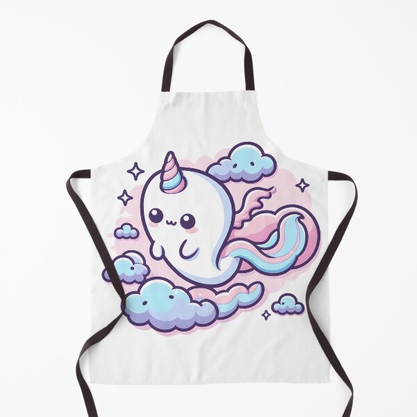Item preview, Kawaii Gentle Banshee With A Pastel-Colored Cloud designed and sold by CanvasCutie.