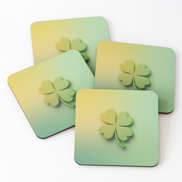 Item preview, 3D shamrocks on St Patrick’s day for good luck designed and sold by helga-wigandt.