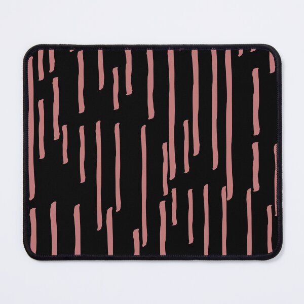 Item preview, A beautiful graphic blush shaded stripes on black coloured art. designed and sold by Chicas-wonder.