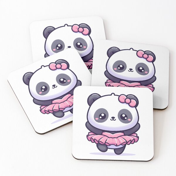 Item preview, Kawaii Panda With Tutu designed and sold by CanvasCutie.