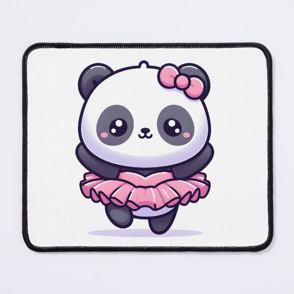 Item preview, Kawaii Panda With Tutu designed and sold by CanvasCutie.
