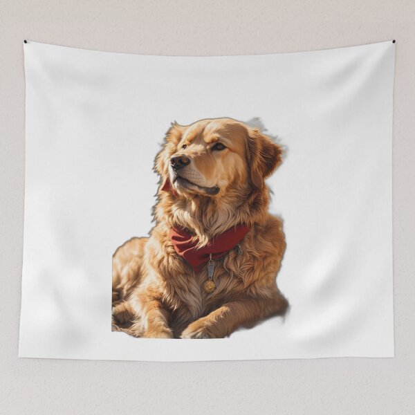 Item preview, A majestic golden retriever designed and sold by Elegacy77.