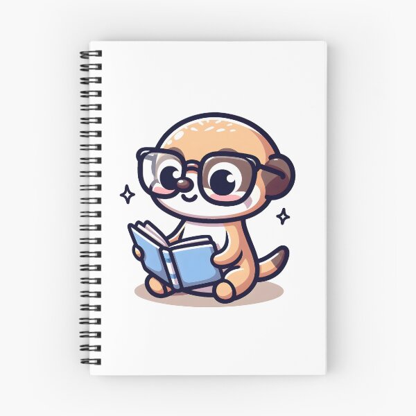 Item preview, Kawaii Meerkat With Glasses designed and sold by CanvasCutie.