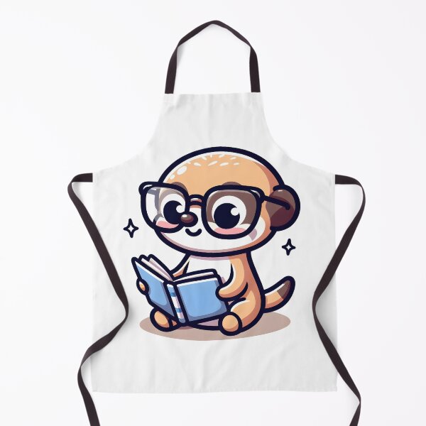 Item preview, Kawaii Meerkat With Glasses designed and sold by CanvasCutie.