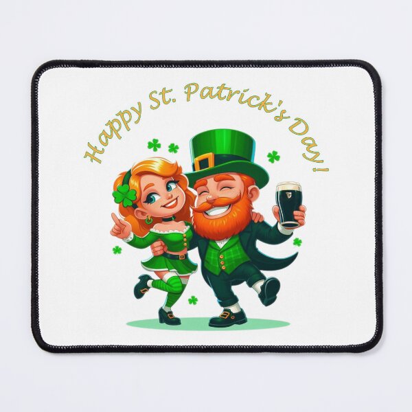 Item preview, Happy St. Patrick's Day! designed and sold by ArtyApe.