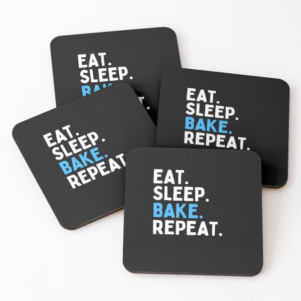 Item preview, Eat Sleep Bake Repeat Funny Baking Lover Gift Men Women Kids designed and sold by lou731.