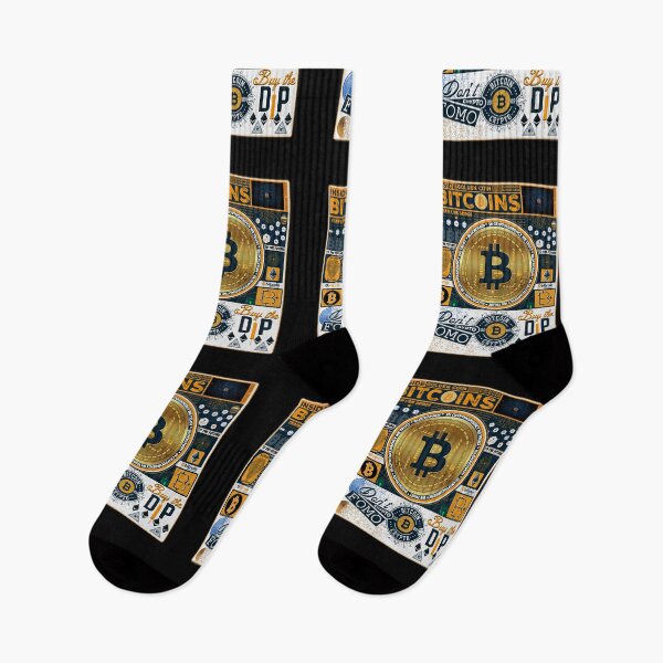 Item preview, Bitcoin Elements Retro Poster Sticker Crypto Golden Coin designed and sold by DabGraphic.