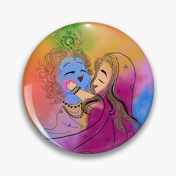 Aperçu de l'œuvre Kanha Sang Holi, Mein Kanha ki salut ho li ! créée et vendue par Sunny Rathor.