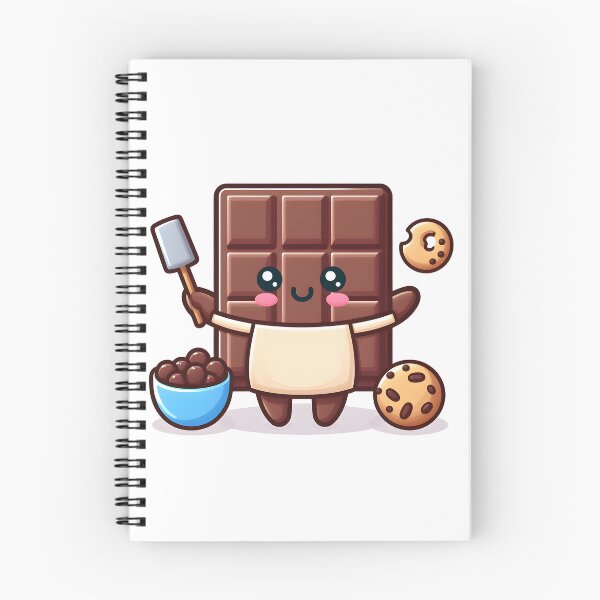 Item preview, Kawaii Chocolate With Apron Baking designed and sold by CanvasCutie.