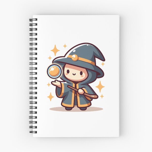 Item preview, Kawaii Magician With Mystical Cloak designed and sold by CanvasCutie.