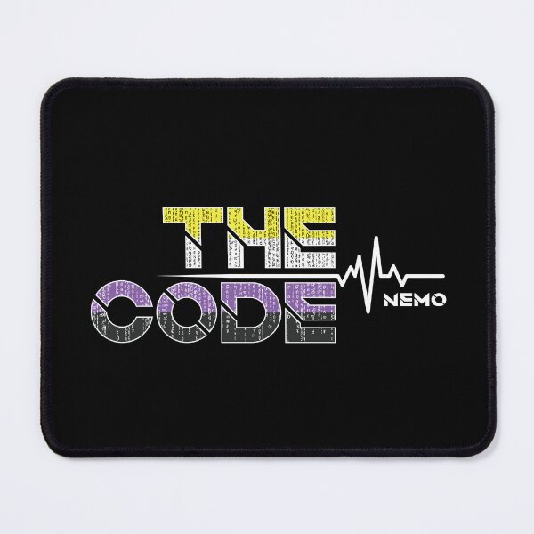 Item preview, The Code - Nemo - Switzerland - Eurovision 2024 designed and sold by Vision-Tees.