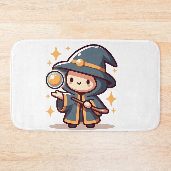 Item preview, Kawaii Magician With Mystical Cloak designed and sold by CanvasCutie.