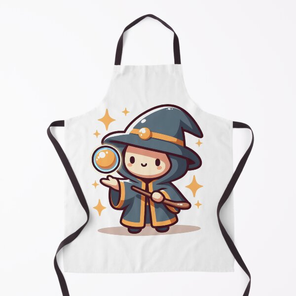 Item preview, Kawaii Magician With Mystical Cloak designed and sold by CanvasCutie.