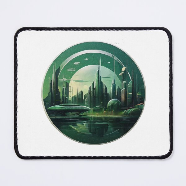 Item preview, Futuristic Cityscape Dreams designed and sold by Mascot  Beast.
