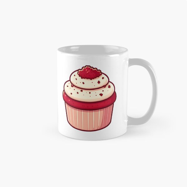 Item preview, Raspberry Cupcake with Red Sprinkles designed and sold by UmbrellaStudio1.
