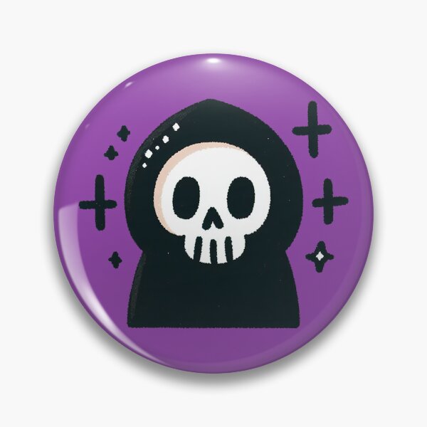 Item preview, Smiley Grim Reaper designed and sold by zzz888.