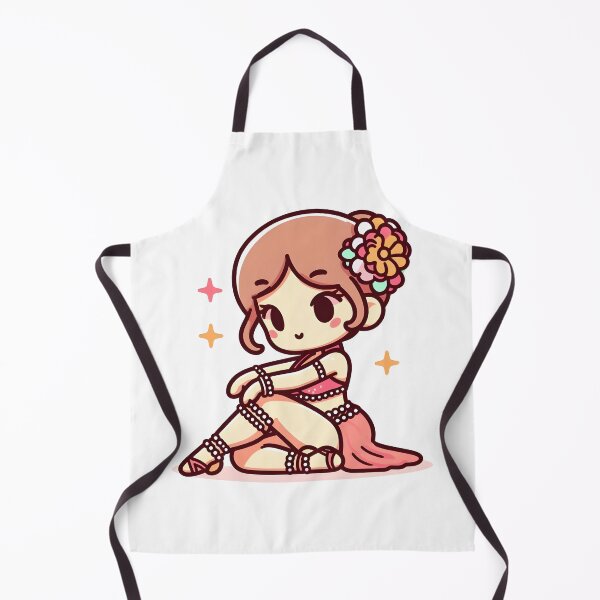 Item preview, Kawaii Dancer With Flower Anklet designed and sold by CanvasCutie.
