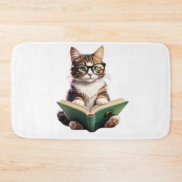 Item preview, Cat Reading Book designed and sold by Bunmigraphics .