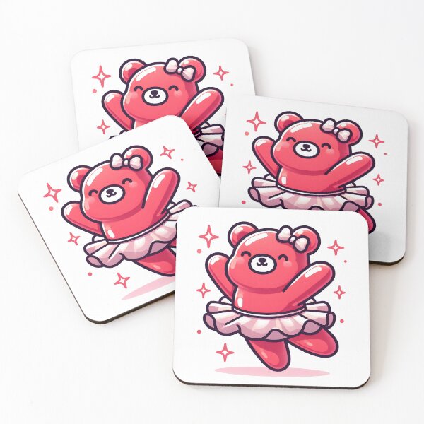 Item preview, Kawaii Gummy Bear With Tutu designed and sold by CanvasCutie.