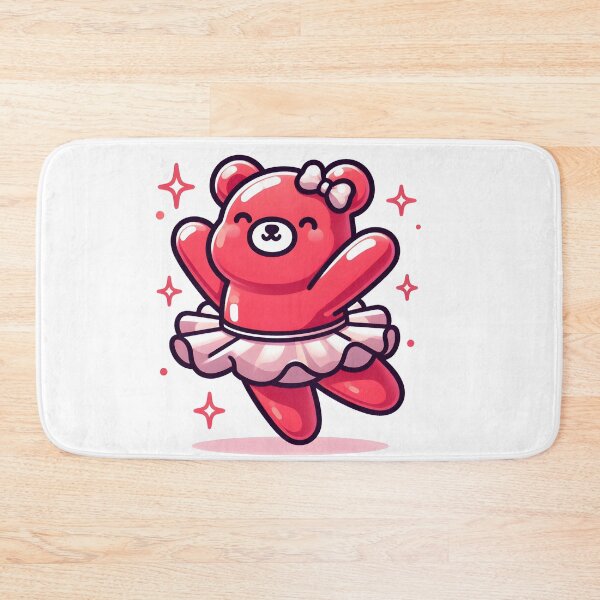 Item preview, Kawaii Gummy Bear With Tutu designed and sold by CanvasCutie.