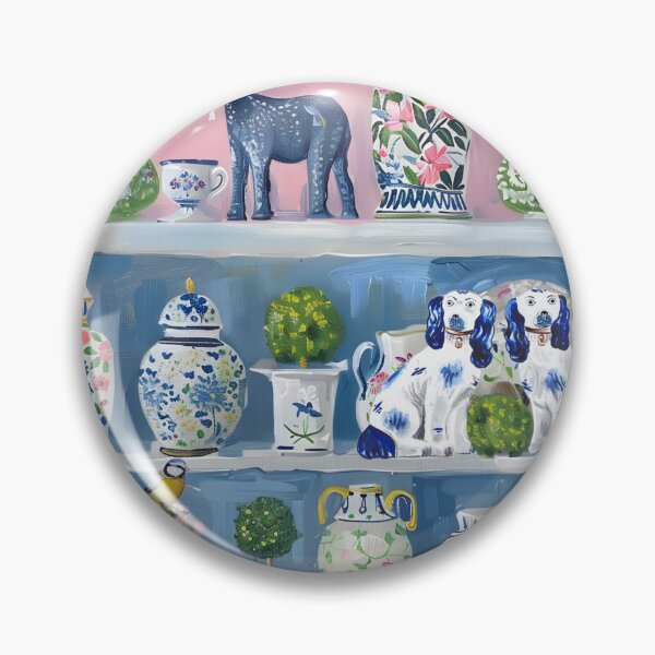 Item preview, Grandmillennial art, sweet visitor designed and sold by SophieClimaArt.