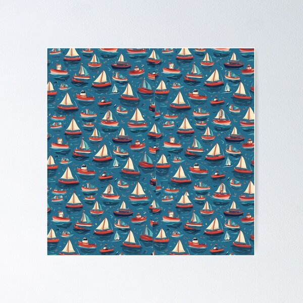 Item preview, Sail boat ocean beach designed and sold by Smuchie.