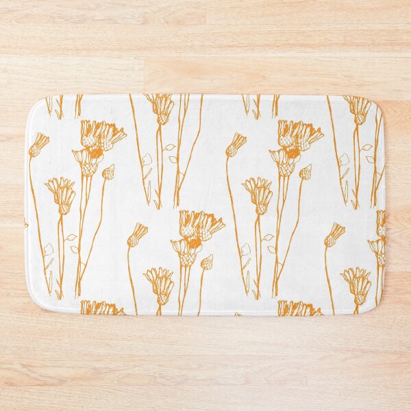 Item preview, Ocher flower designed and sold by Creative Soul Art.