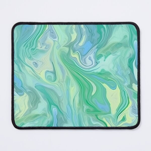 Item preview, Sensación de mármol verde pastel designed and sold by Hashola Designs.
