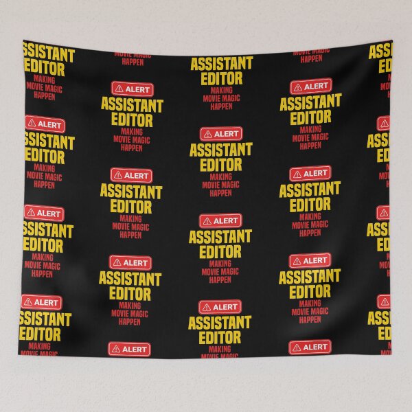 Item preview, Assistant Editor Making Movie Magic Happen designed and sold by NermilioDesigns.