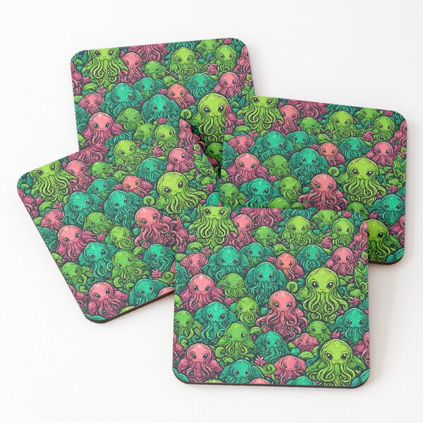 Item preview, Cute Lovecraftian Creatures designed and sold by NerdscapeDC.