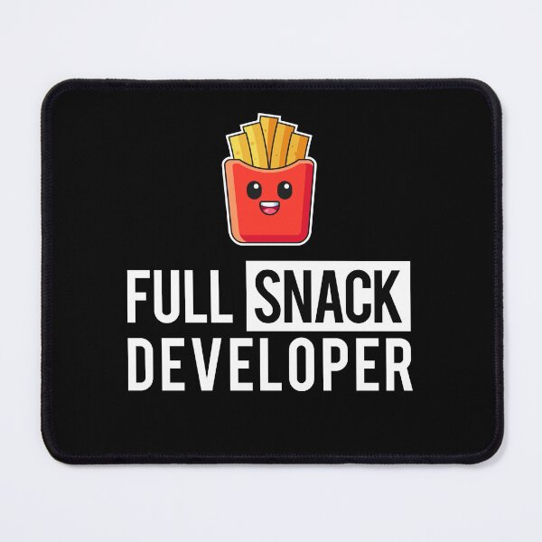 Item preview, Full snack Stack Developer Funny designed and sold by BlessLifePrints.