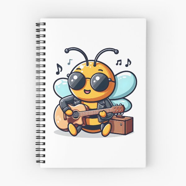 Item preview, Kawaii Rockstar Bee designed and sold by CanvasCutie.