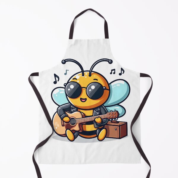 Item preview, Kawaii Rockstar Bee designed and sold by CanvasCutie.