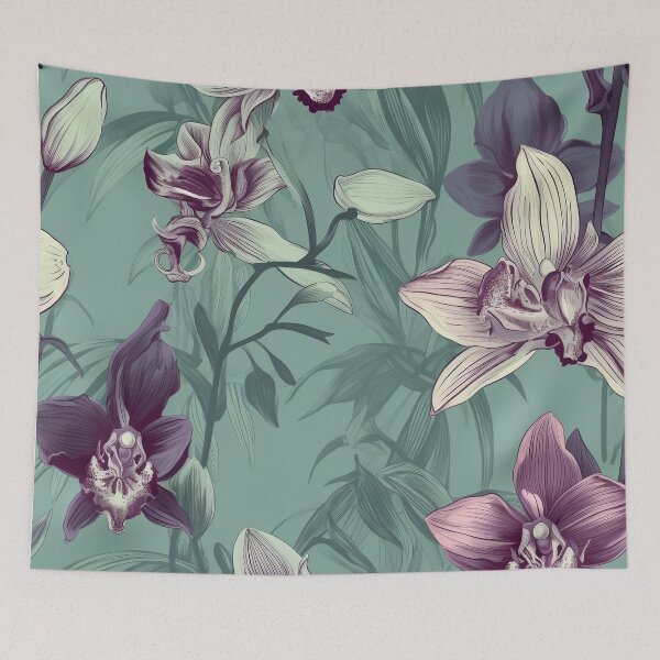 Item preview, Orchid Flowers 1 designed and sold by Hashola Designs.