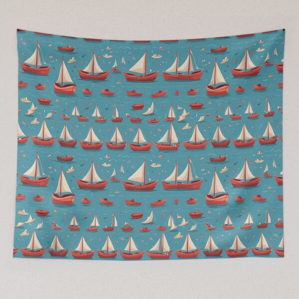 Item preview, Sail boat ocean beach designed and sold by Smuchie.
