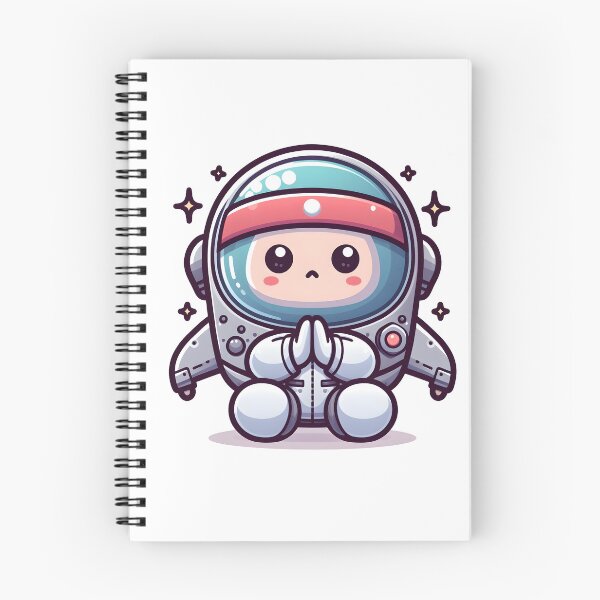 Item preview, Kawaii Spaceship With Yoga Headband designed and sold by CanvasCutie.