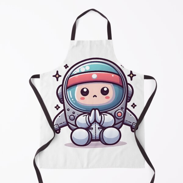 Item preview, Kawaii Spaceship With Yoga Headband designed and sold by CanvasCutie.