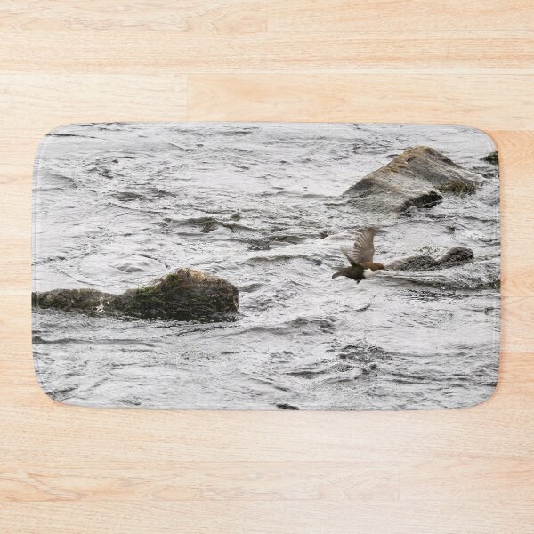 Item preview, Over the cold waters. White-throated dipper designed and sold by Jouko Lehto Photography.