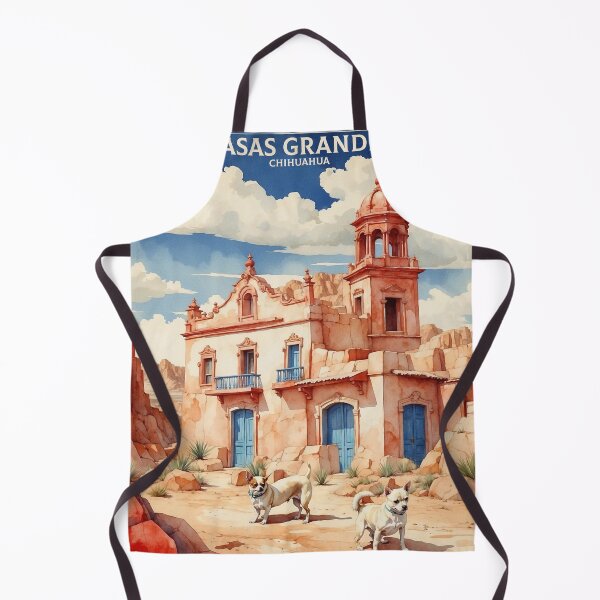 Item preview, Casas Grandes Chihuahua México Magic Town Vintage Watercolor Travel Tourism Poster designed and sold by TravelersGems.
