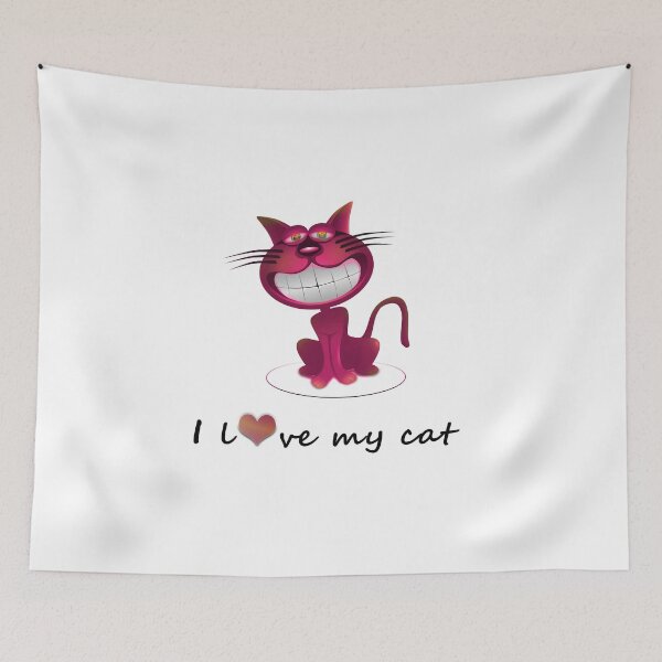 Item preview, I love my cat designed and sold by Michael Treu.