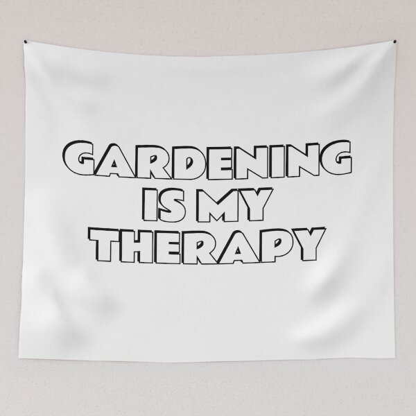 Artikelvorschau, Gartenarbeit ist meine Therapie entworfen und verkauft von Inspirationmotivation.