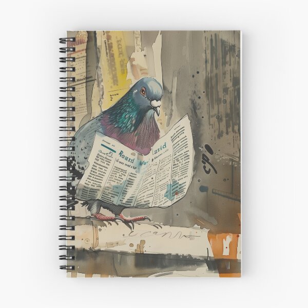 Item preview, informed pigeon designed and sold by PricklyPeanut.