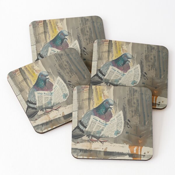 Item preview, informed pigeon designed and sold by PricklyPeanut.