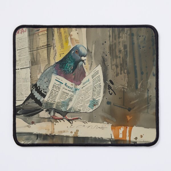 Item preview, informed pigeon designed and sold by PricklyPeanut.