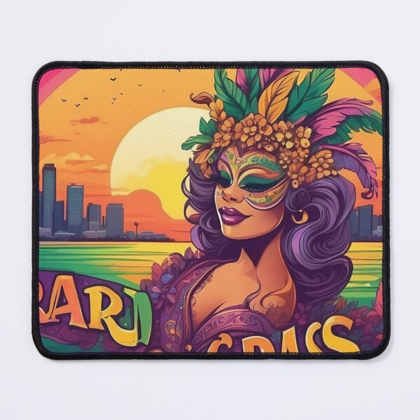 Item preview, Mardi Gras Sunset designed and sold by products4urduke.