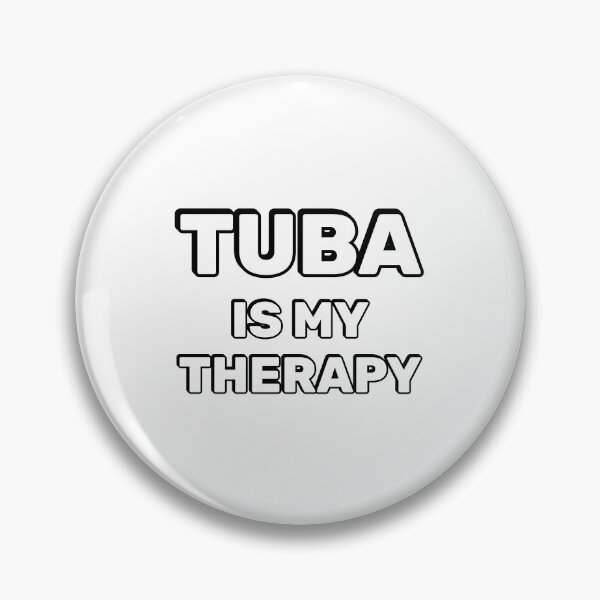 Item preview, Tuba is my therapy - Tuba player designed and sold by Inspirationmotivation.