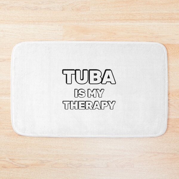 Item preview, Tuba is my therapy - Tuba player designed and sold by Inspirationmotivation.