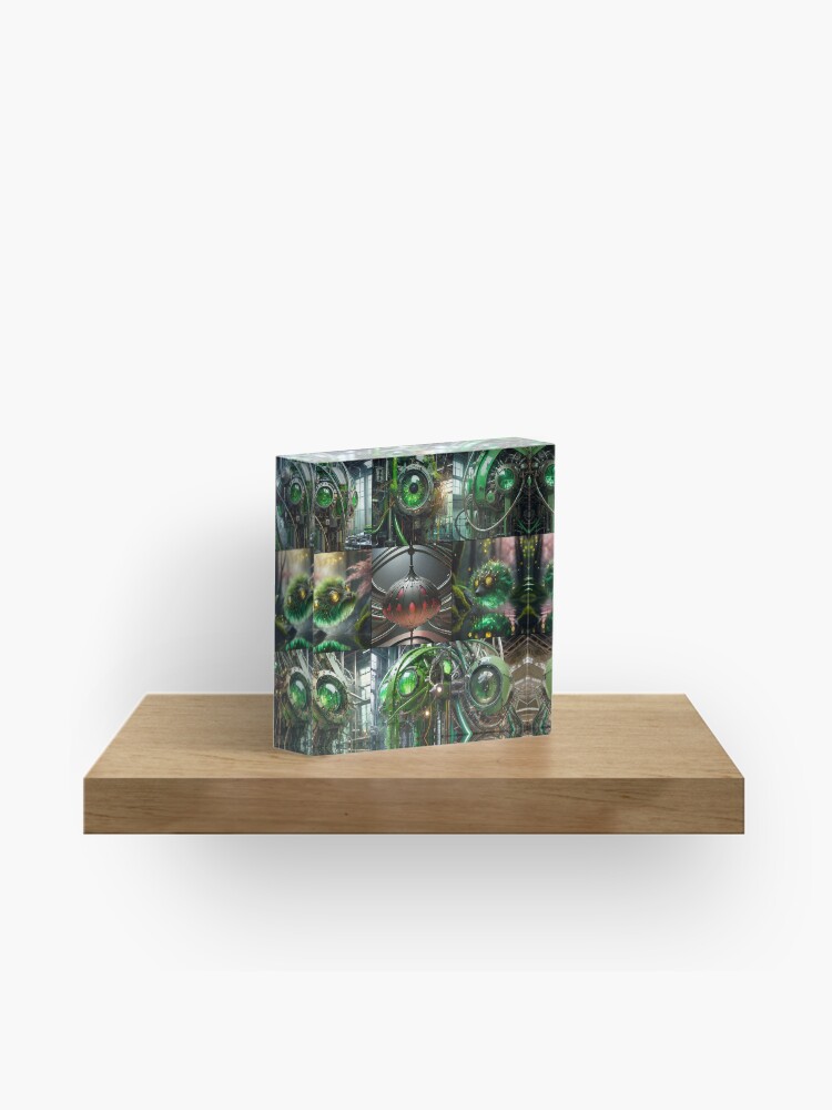 Thumbnail 1 of 5, Acrylic Block, REBIRTH-O-000 designed and sold by philjarry.