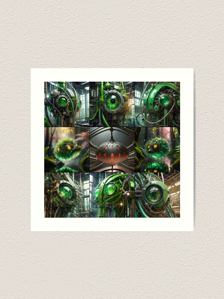Thumbnail 1 of 3, Art Print, REBIRTH-O-000 designed and sold by philjarry.